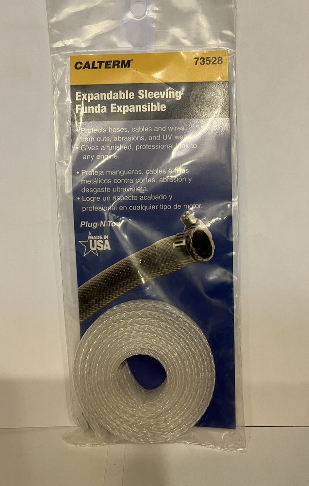 CALTERM 73528 ~ EXPANDABLE SLEEVING ~ PROTECTS HOSES, WIRES, & CABLES