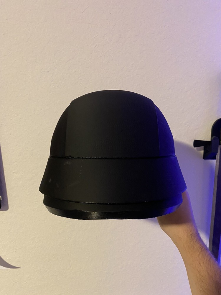 Star Wars Dark Trooper 3D Printed Helmet for cosplay