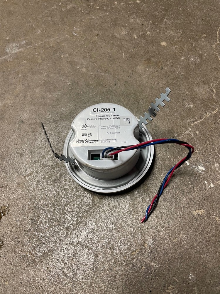 WattStopper CI-205 Ceiling Motion Sensor - White USED