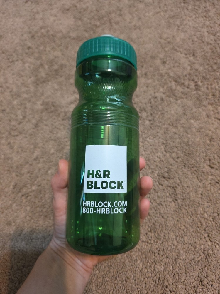 H&R BLOCK Water Bottle