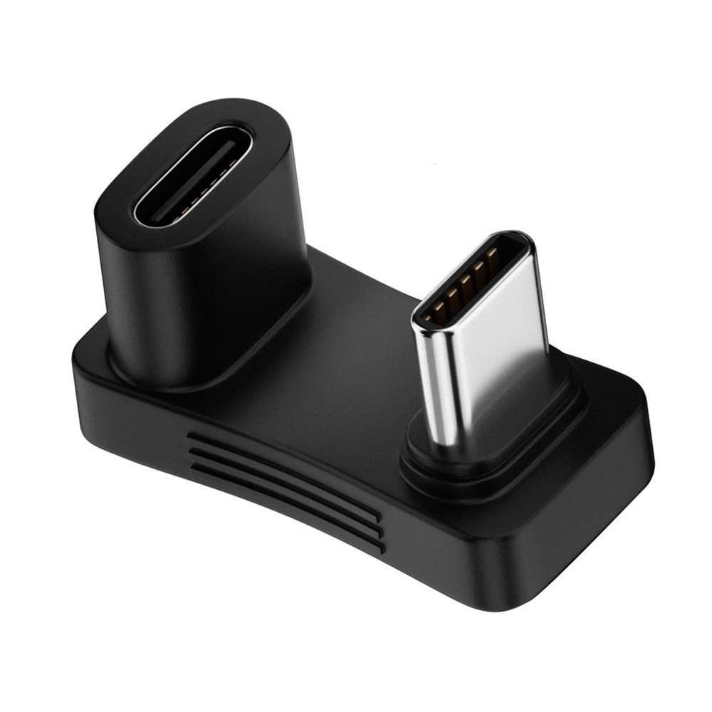 2 in 1 100W U-Shaped Right Angle Type-C Extension Connecter For Steam Deck