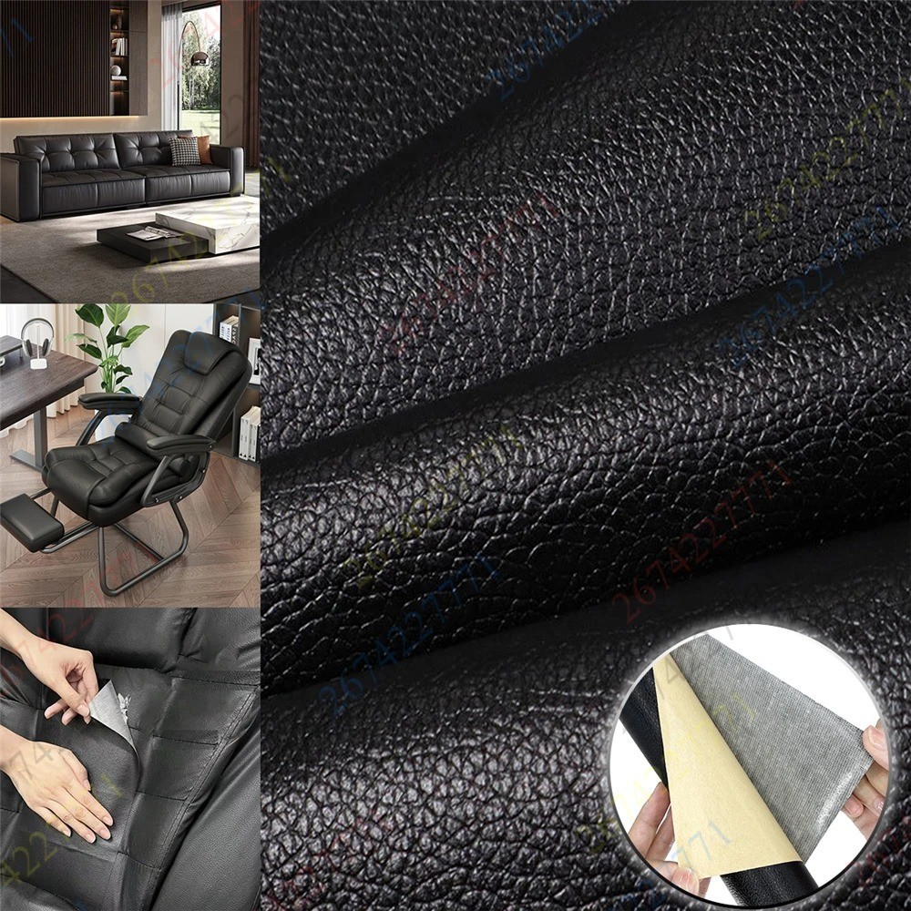 Self Adhesive PU Leather Repair Patch Sofa Car Seat Fix Sticker