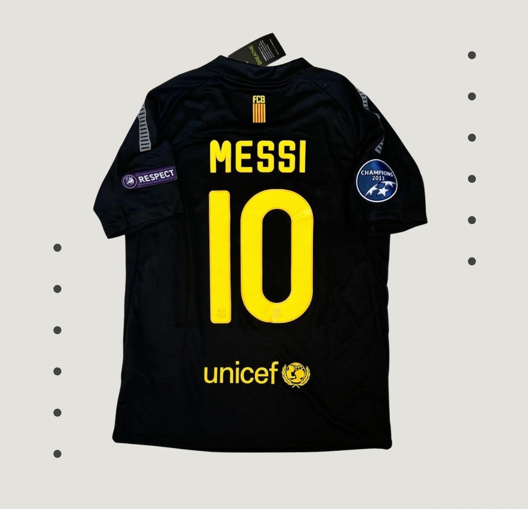 FC Barcelona 2011/2012 UEFA Champions League away jersey - Messi #10