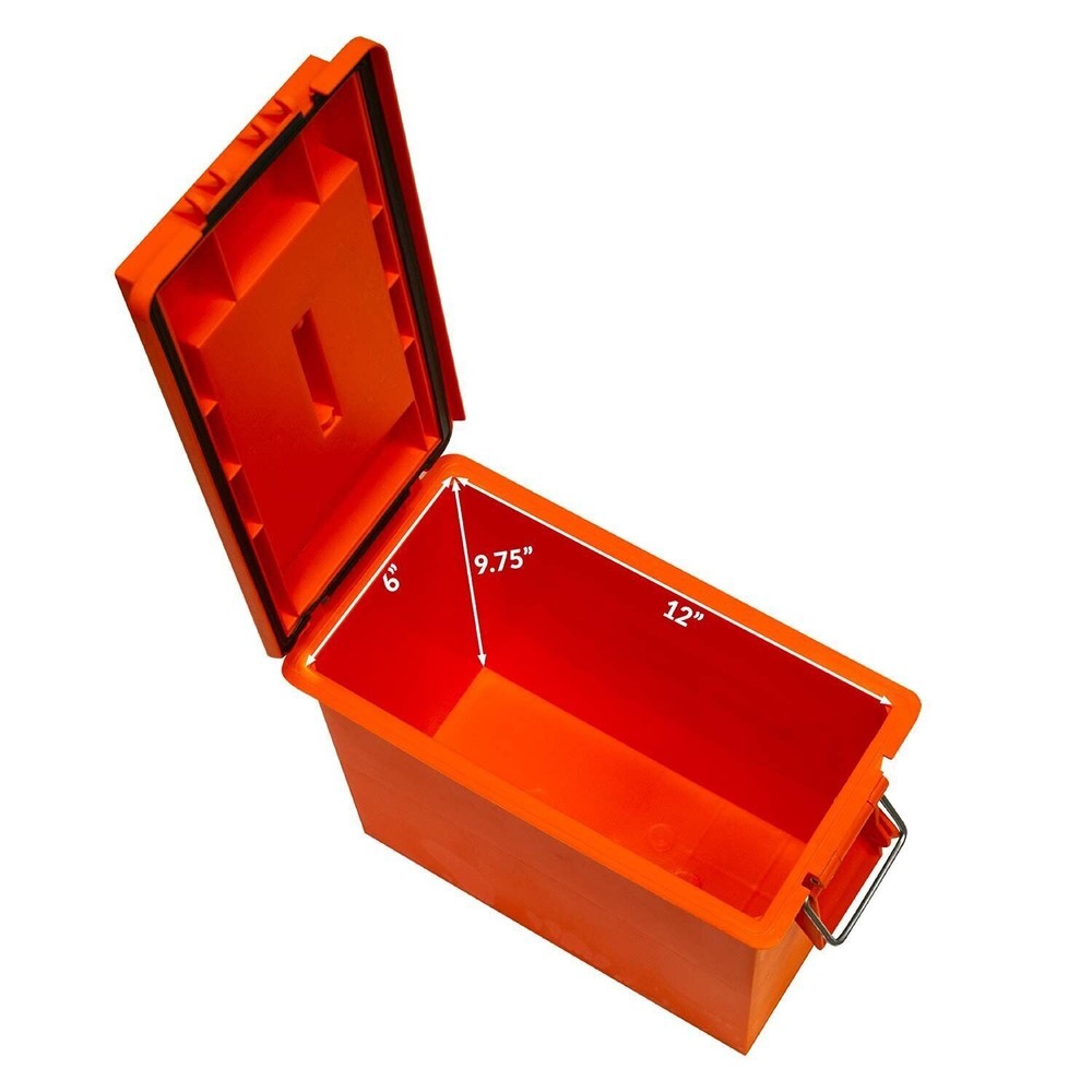 Wise 56021-15 Tall Utility Dry Box, Orange
