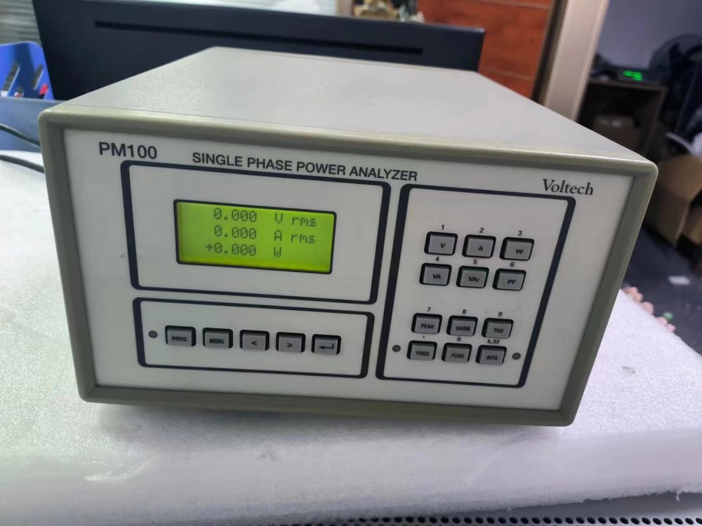 1PCS Voltech PM100 Single Phase Power Analyzer used#