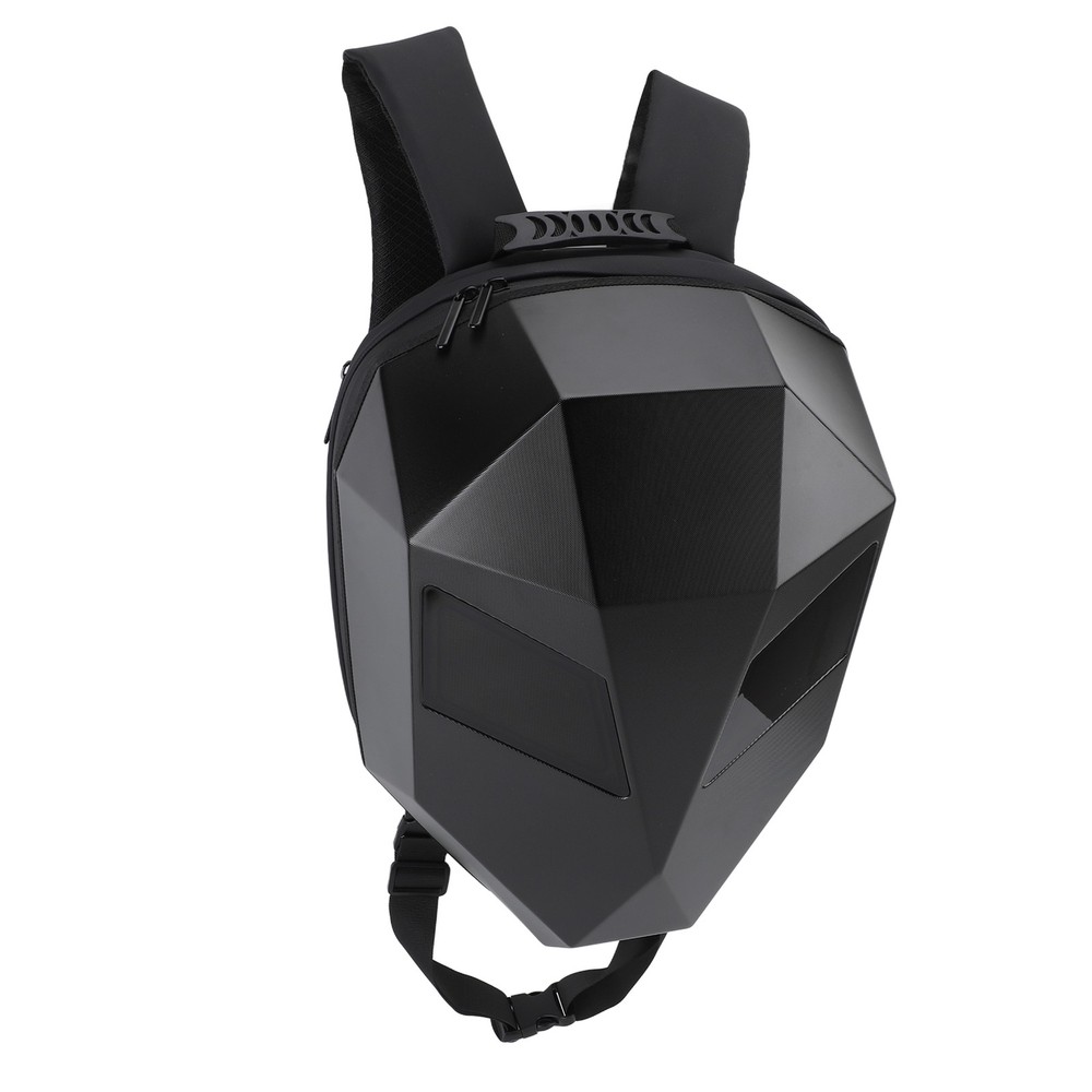 Motorcycle LED Backpack Waterproof Hard Case Cool Design Riding Backpack Fo YIDC