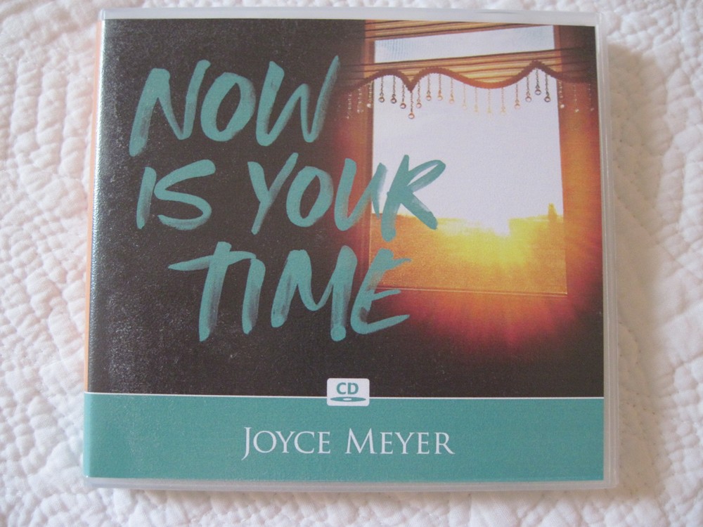 "Now Is Your Time" Joyce Meyer 4-Disc CD Teaching Set NEW!