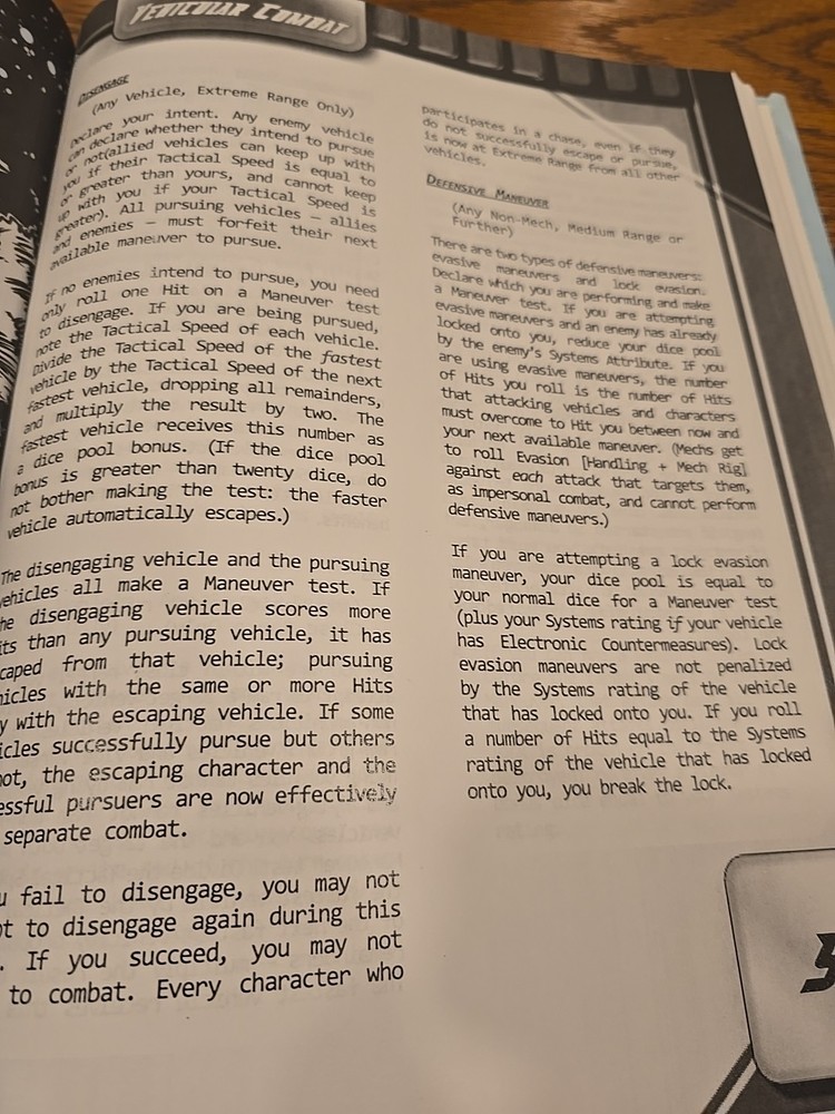 The Singularity System Devon Oratz 2013 Roleplay RPG