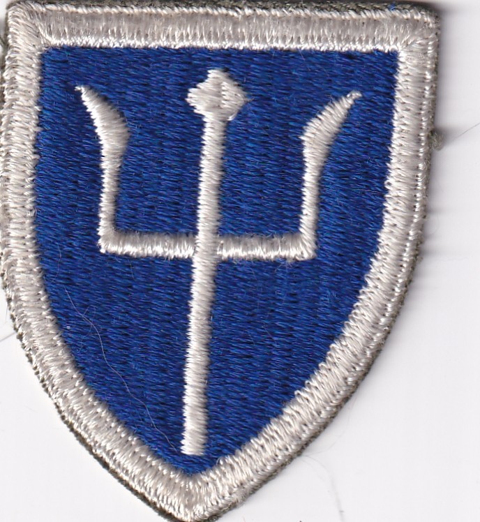 97th Infantry Division patch real WWII era make unissued