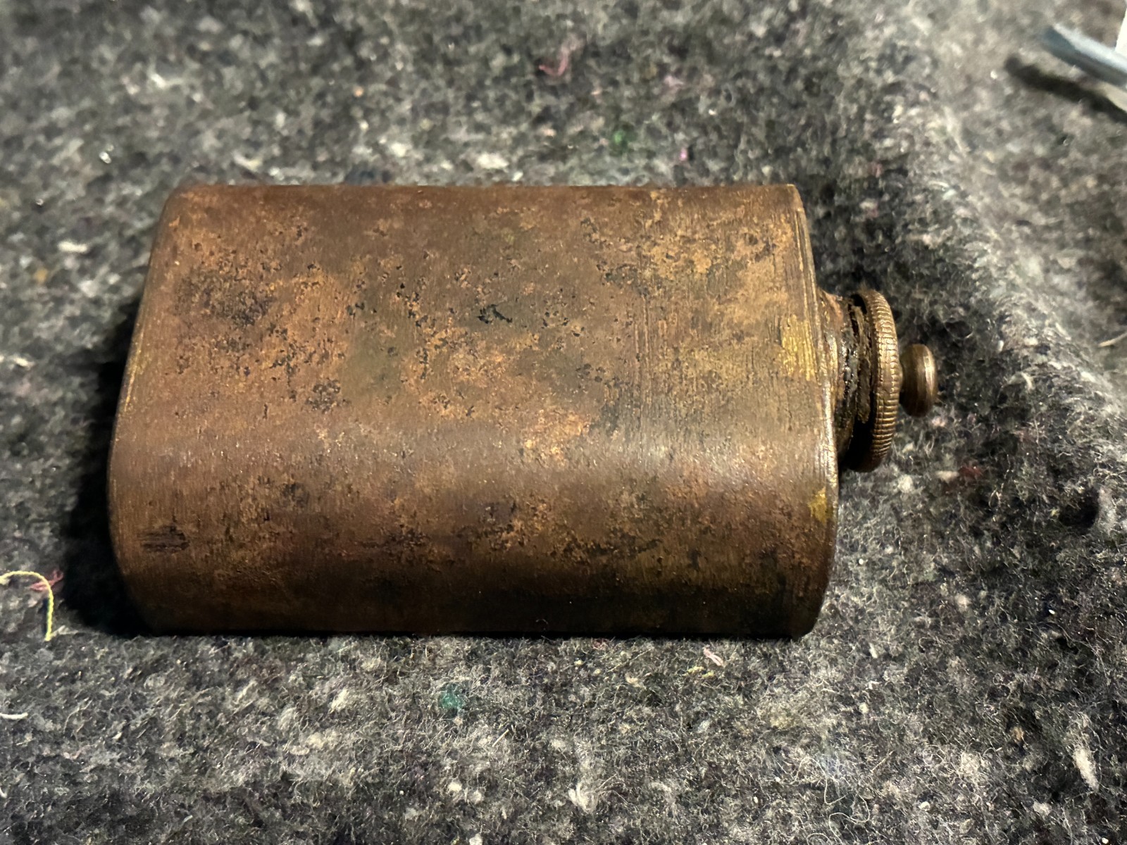 Original WW2 Japanese Army oil bottle