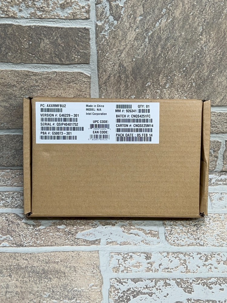 Intel AXXRMFBU2 RAID Maintenance Free Backup Open Box