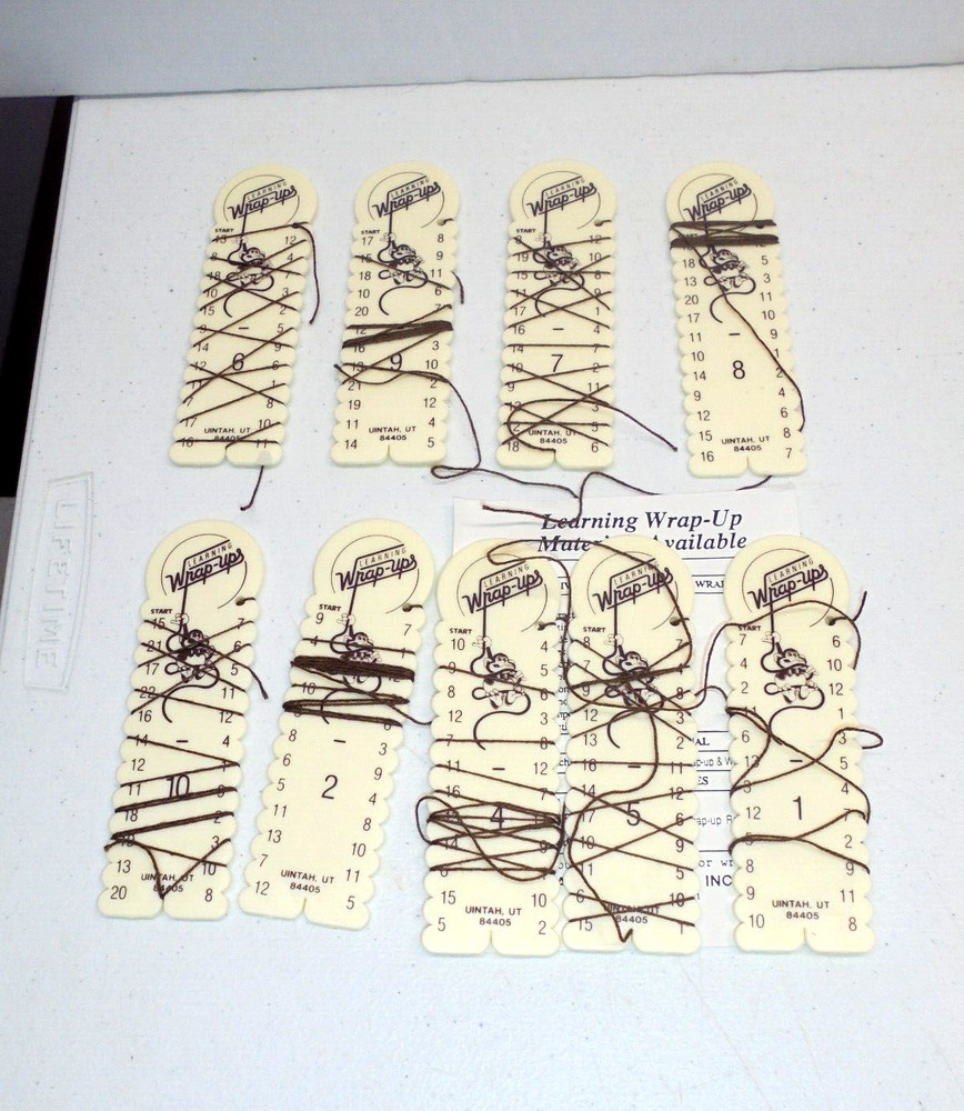 Vintage Learning Wrap-Ups Subtraction Math Educational Toy