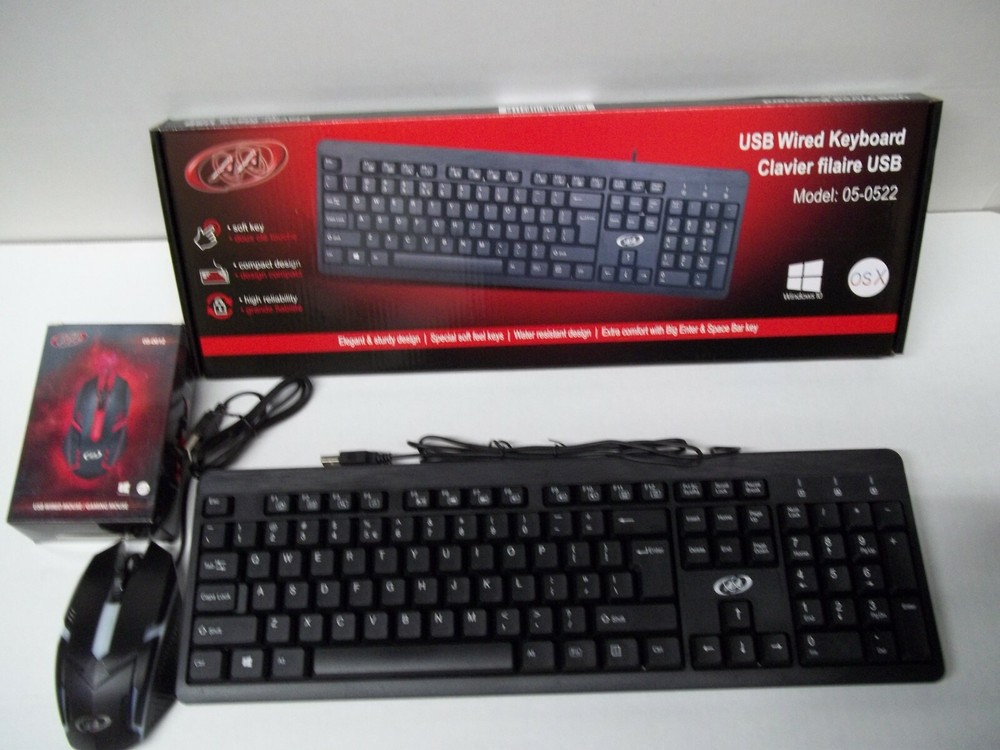 USB wired keyboard windows 10 USB wired & gaming mouse
