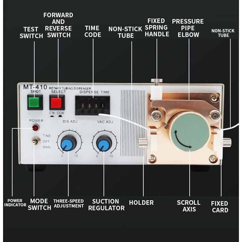 Peristaltic Automatic Dispensing Machine MT-410 Ink Like Dispensing Machine