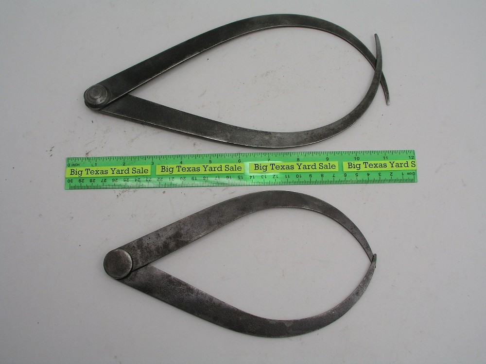 2pcs 9" & 10" Leg Inside Outside Caliper