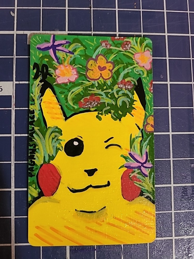 Pokemon Pikachu ACEO