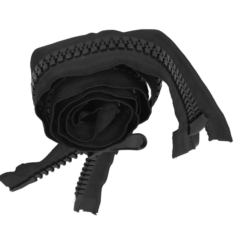 2 Pack Hard Plastic Polyester Zipper For DIY Sewing Tents Trending