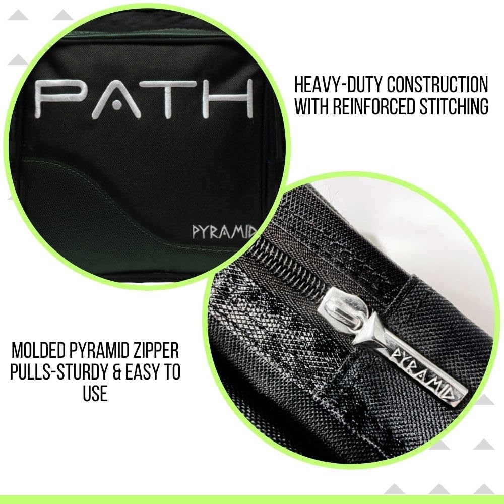 Path Deluxe Single Tote - Black/Hunter Green