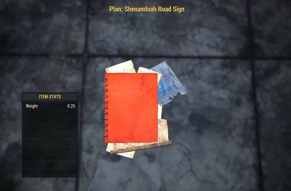 (Xbox) Shenandoah Road Sign Plan