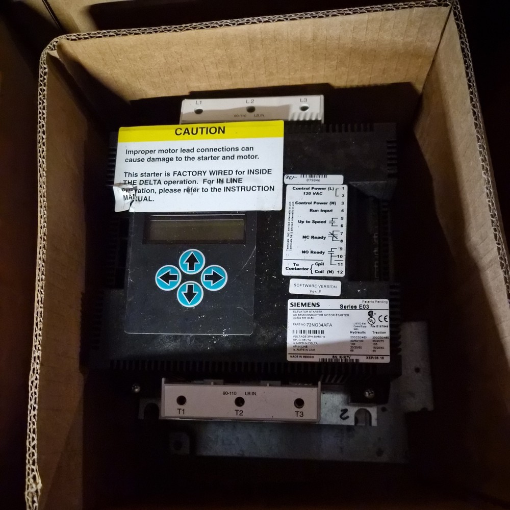SIEMENS 72NG34AFP SOFT  STARTER
