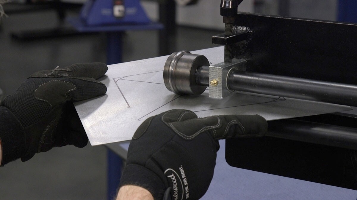 Eastwood Metal Bead Roller Create Channels Flanges Profiles Steel Construction