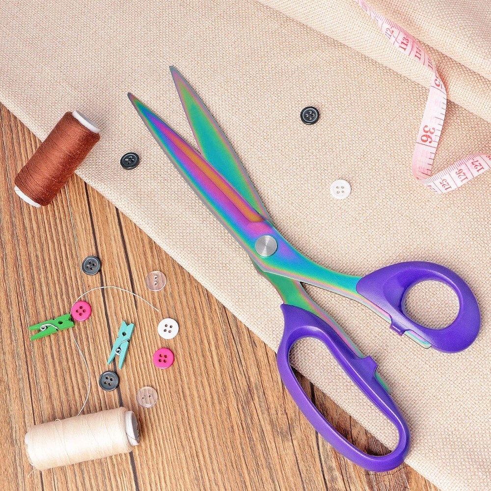 Titanium Coating Fabric Scissors, Professional Tailor 1 pack, 1 Pack