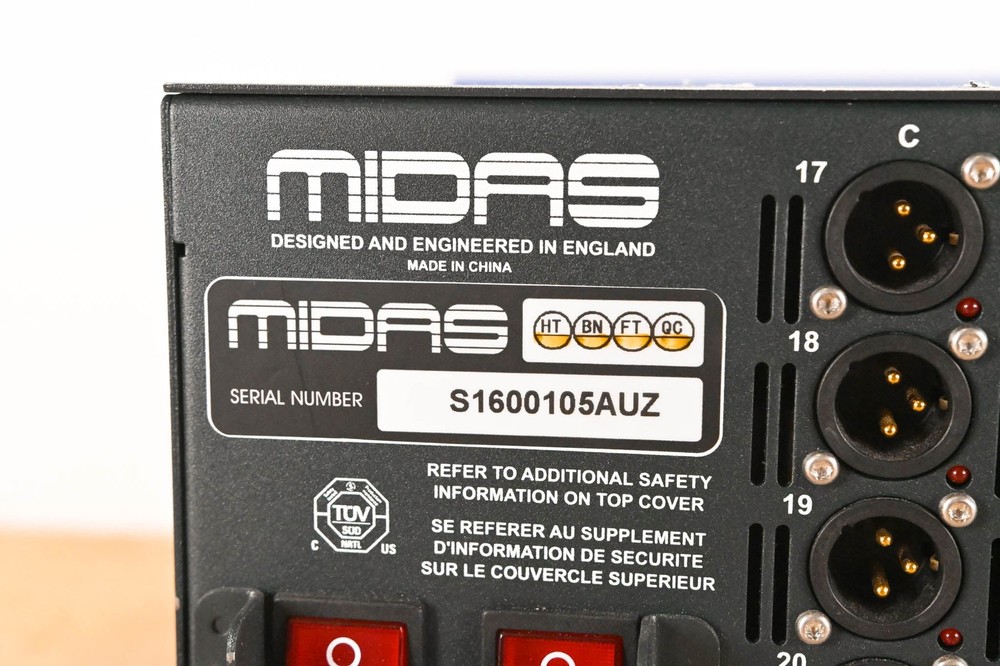 Midas DL231 24x24 Active Microphone Splitter CG01V2N