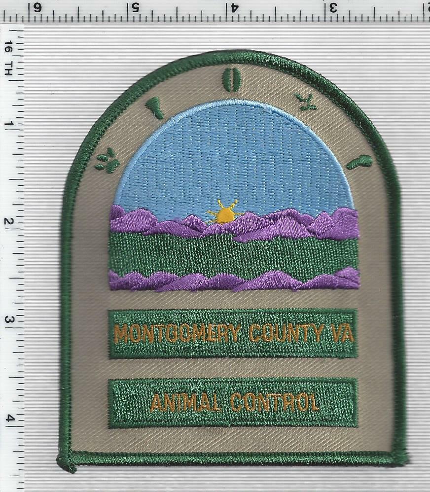 Montgomery County Animal Control (Virginia) 1st Issue Shoulder patch