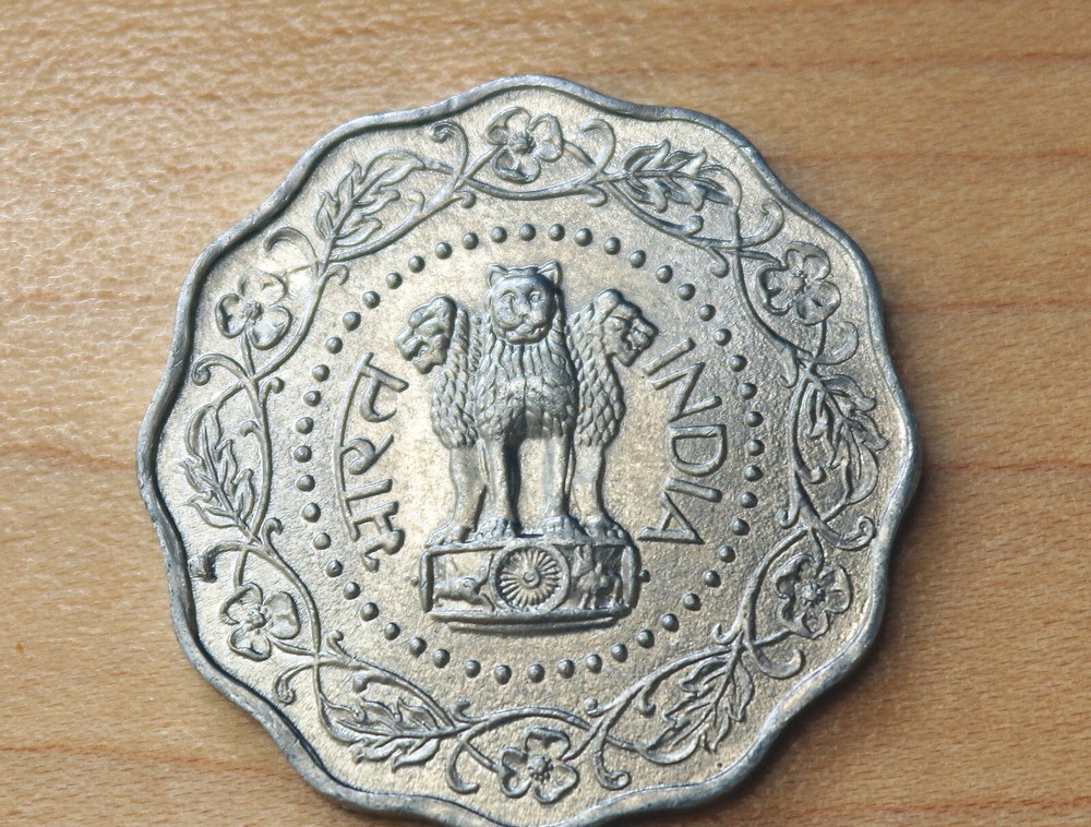 1973 India 10 Paise Bombay Mint