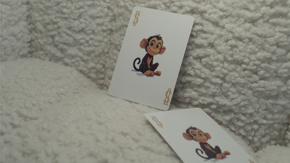 Bicycle Johnny the Monkey Playing Cards