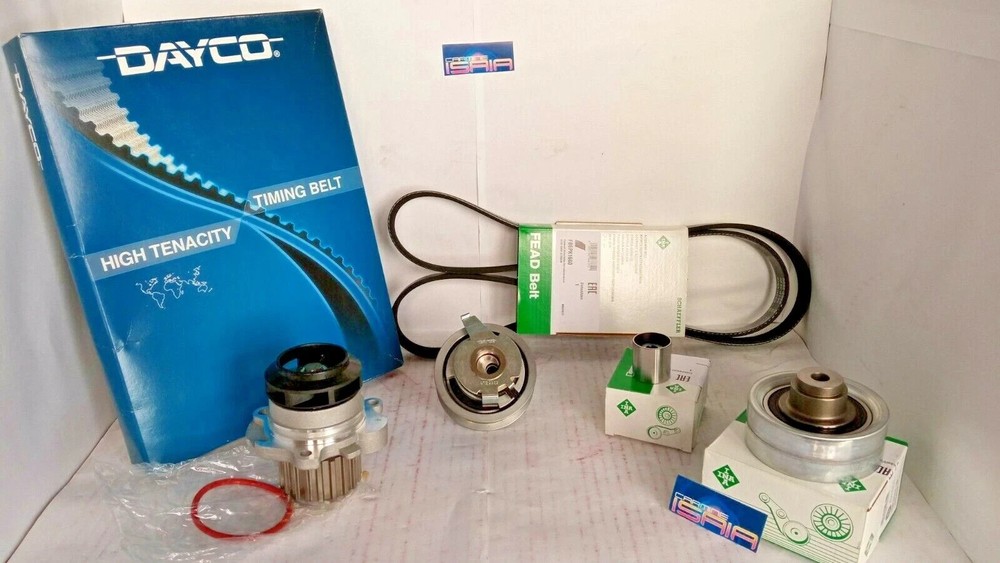 INA DISTRIBUTION KIT + WATER BELT PUMP SERVICES FOR VW GOLF IV 1J1 1.9 TDI