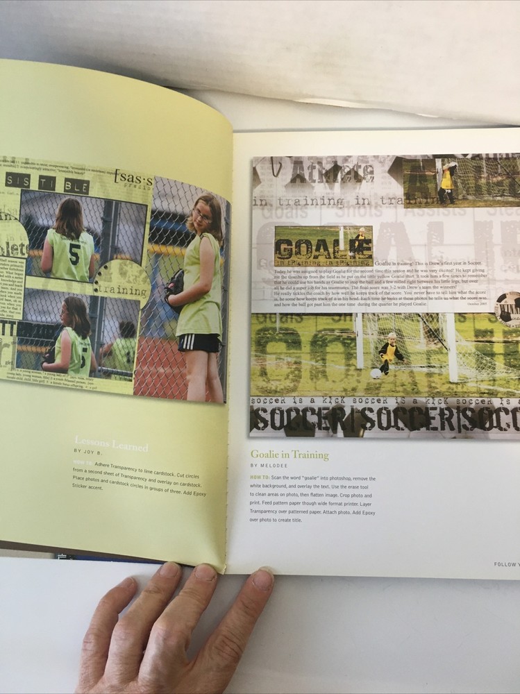 Memory Makers The Sports Page Scrapbook Guide