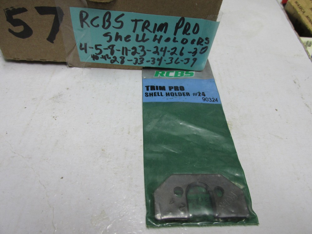 [57] RCBS trim pro shell holder #24 new