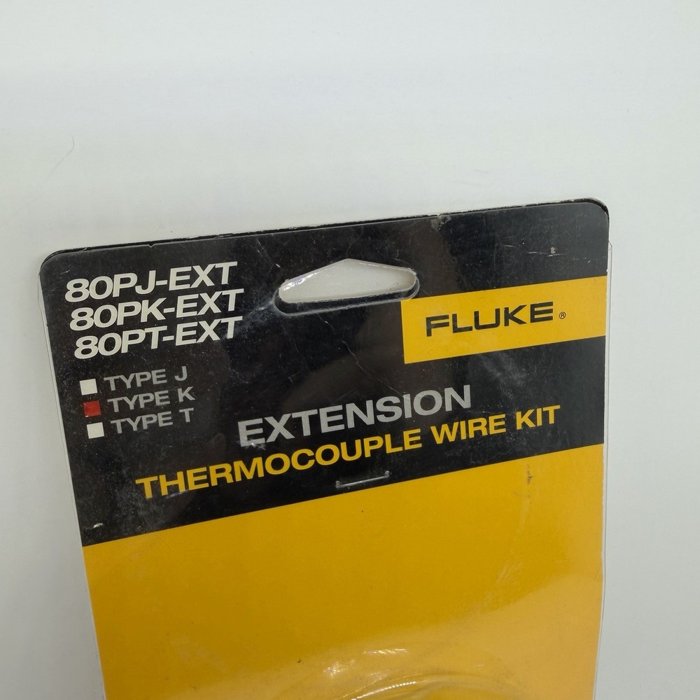 Fluke 80PK-EXT Type K Extension Thermocouple Wire Kit READ Missing Piece