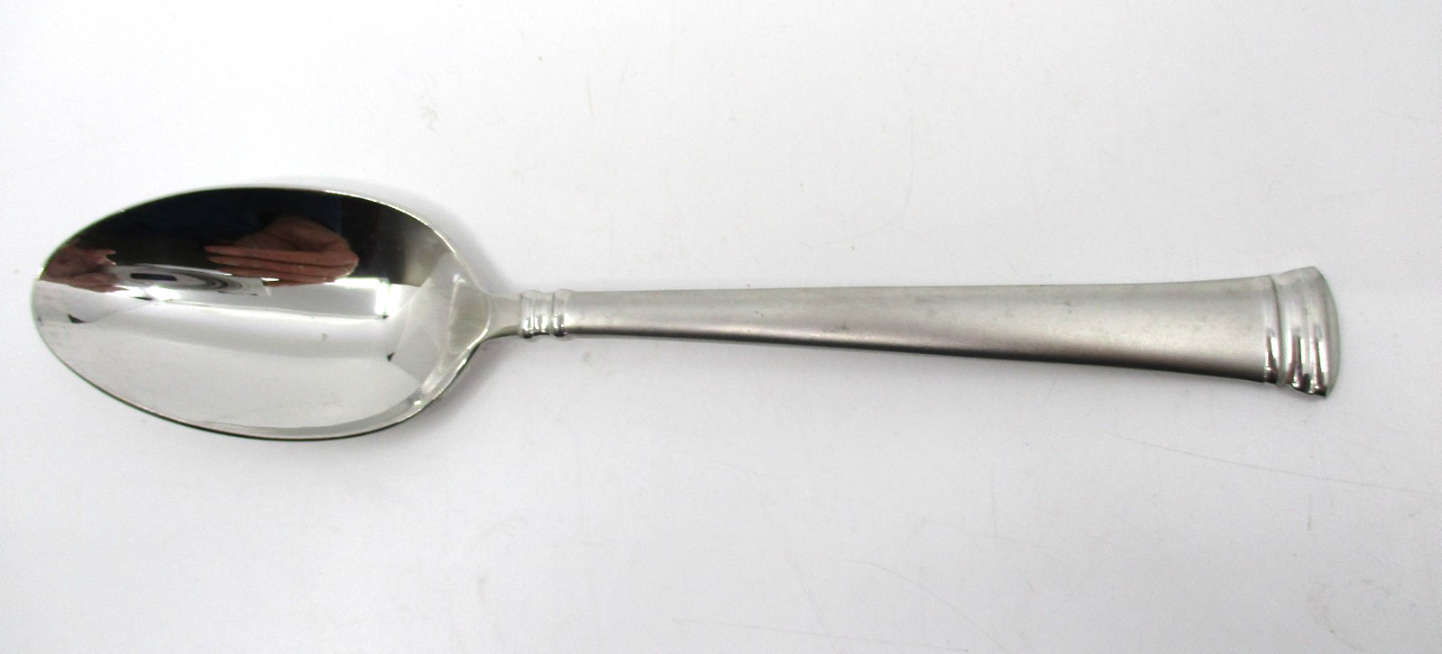 LENOX  STAINLESS ETERNAL (Frosted) PLACE / OVAL SOUP SPOON - 7" - 05R