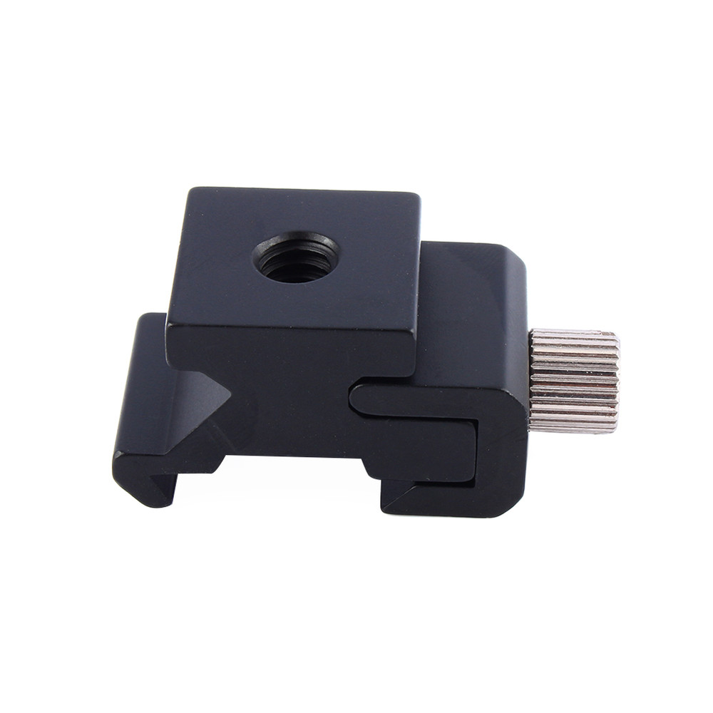 Flash Hot Shoe Mount Adapter 1/4 Thread Screw Bracket Adapter Trigger DSLR⭐