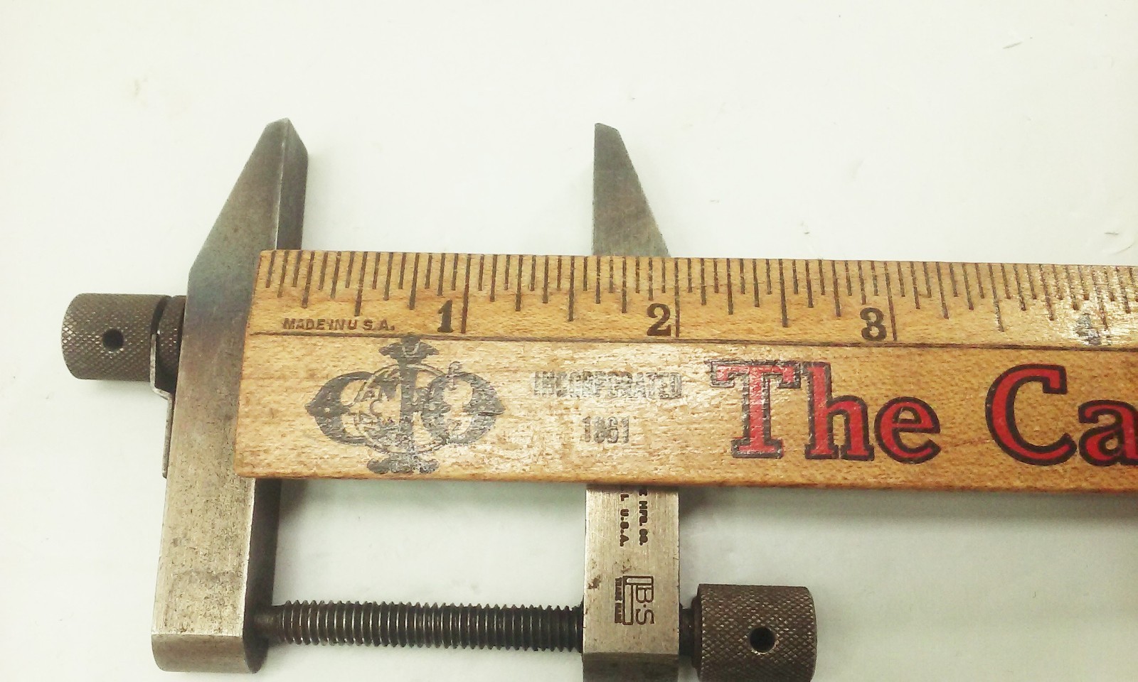 BROWN & SHARPE 754-C-1 1/2" Tool Makers Machinst Parallel Clamp USA