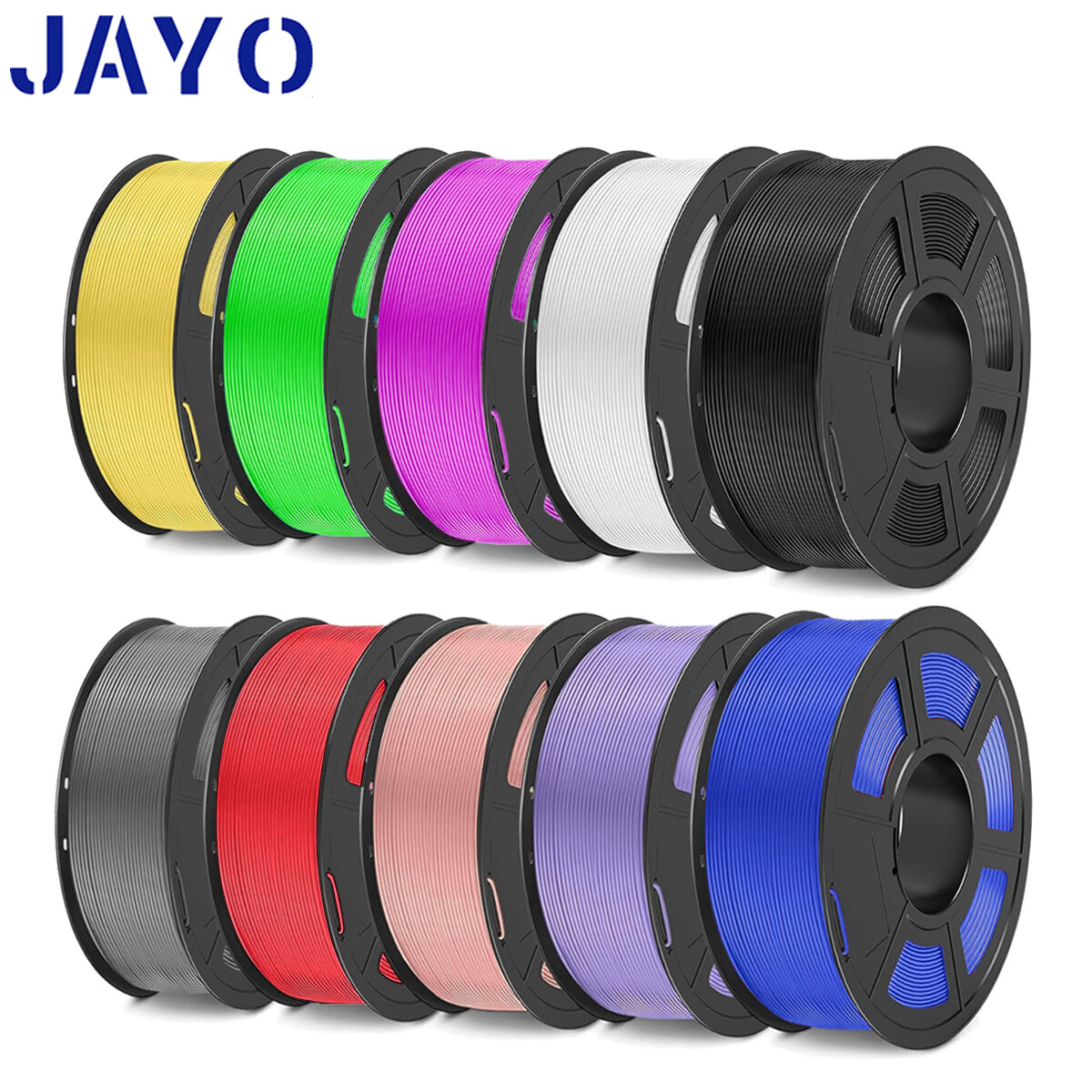 【BUY 5 PAY 3】JAYO 1.1KG PLA PETG PLA+ SILK ASA ABS 3D Printer Filament 1.75mm