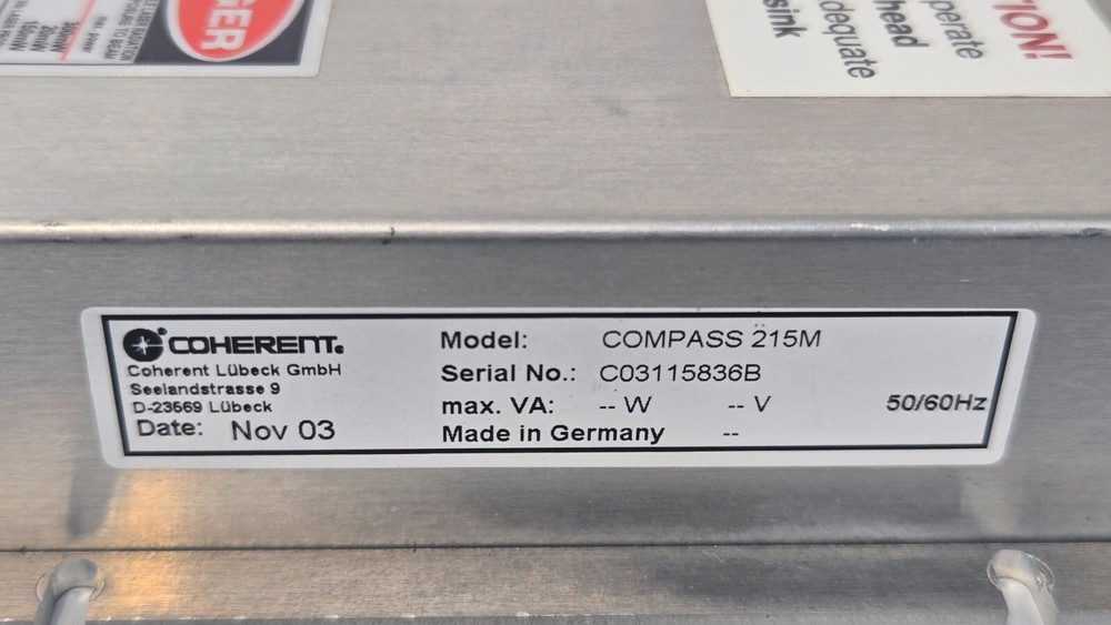 Coherent Compass Laser Head COMPASS 215M