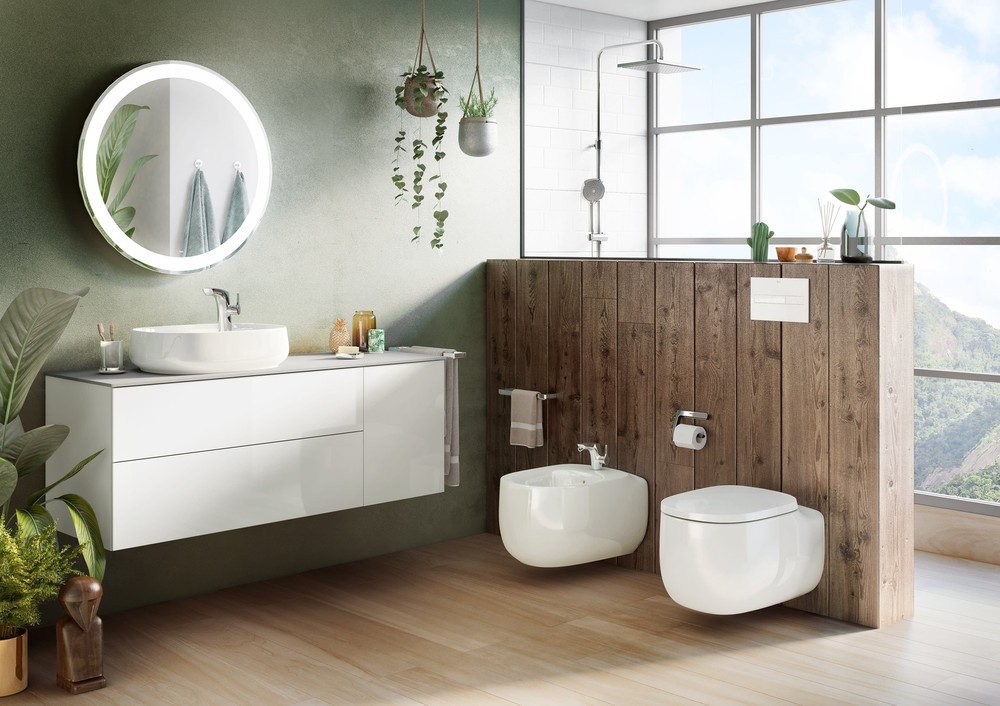 Roca Beyond Rectangular vessel sink