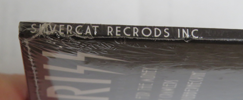 PETER CRISS CD BLACK WALLET KISS CATMAN SEALED 1st ED "RECRODS" ERROR MISPRINT