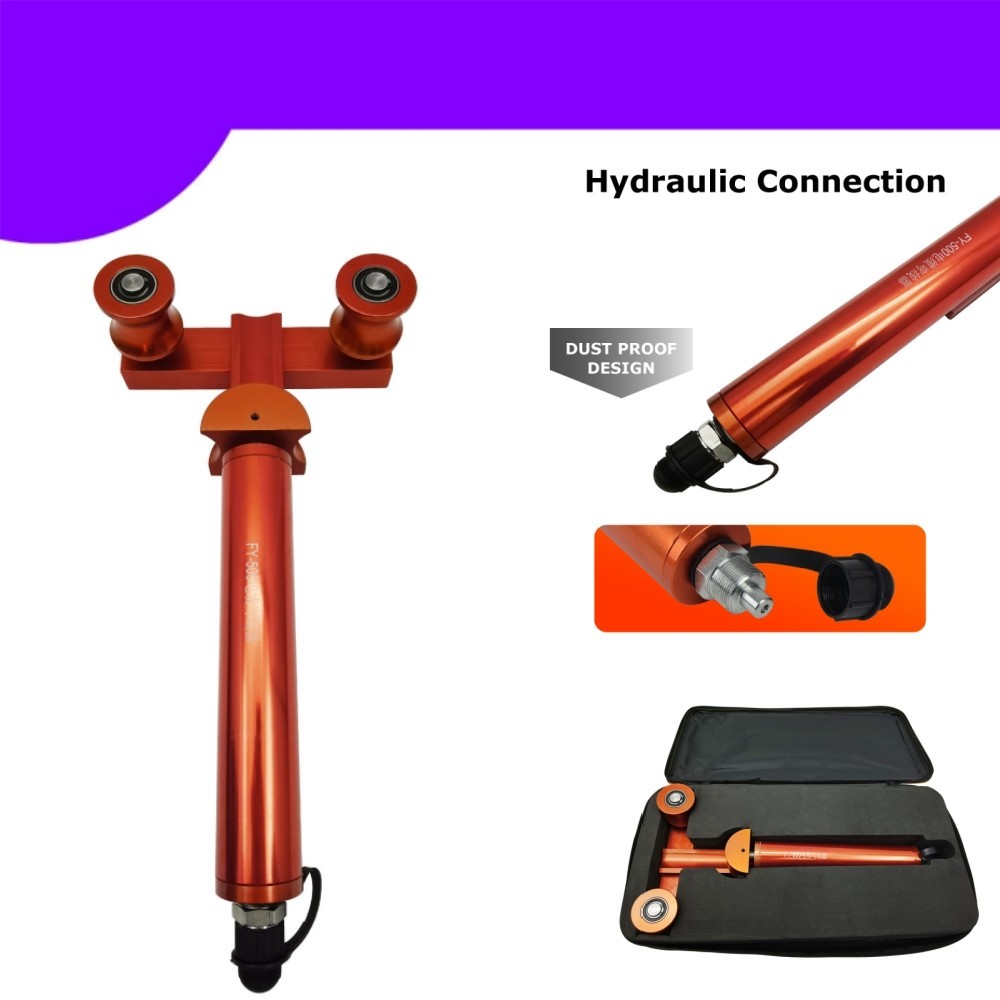 Split Hydraulic Cable Bending Machine 500 Square 0-180° Wire Bending Tool