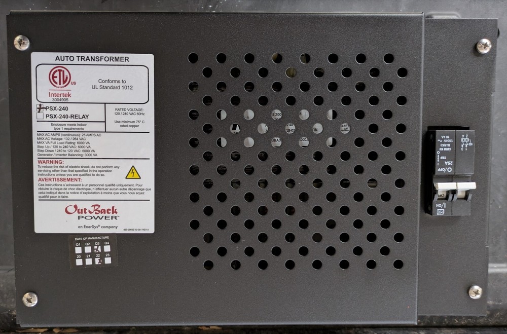 OutBack Power PSX-240 FLEXware Autotransformer