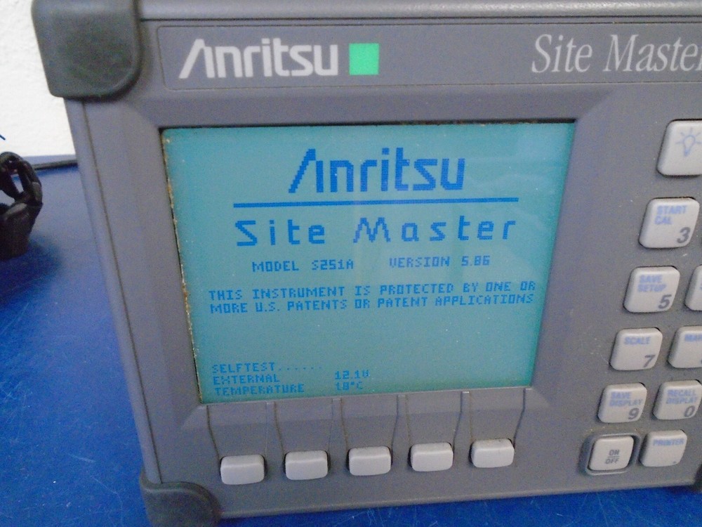 Anritsu S251A SiteMaster Cable and Antenna Analyzer