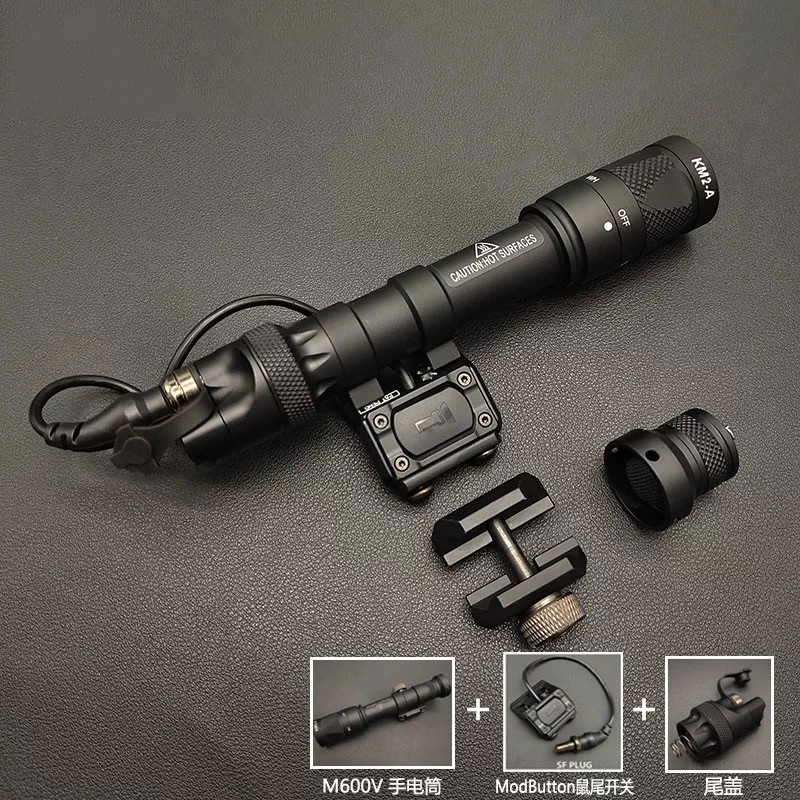 M600V Scout Tactical Light LED Flashlight White Strobe Output Hunting