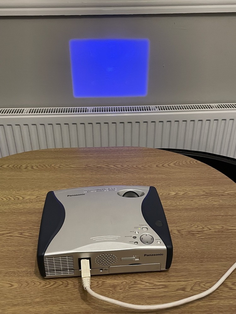 Panasonic LCD Projector Model PT-LC50E - with Power Cable & Remote - PAT Tested