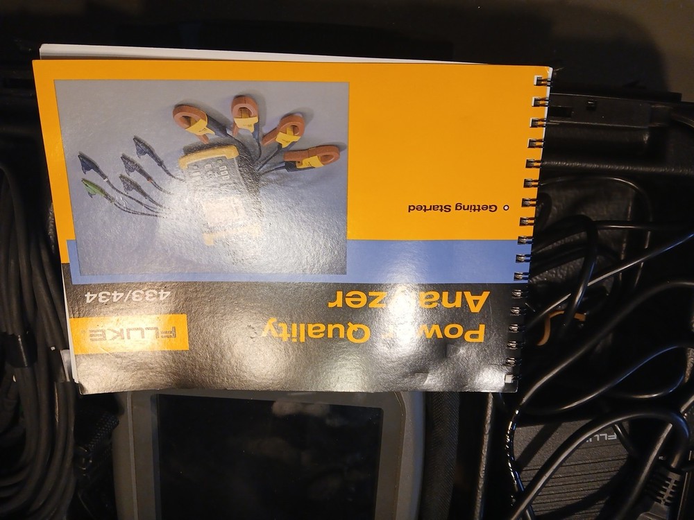 Fluke 434 Power Quality Analyzer Pre-Power Supply