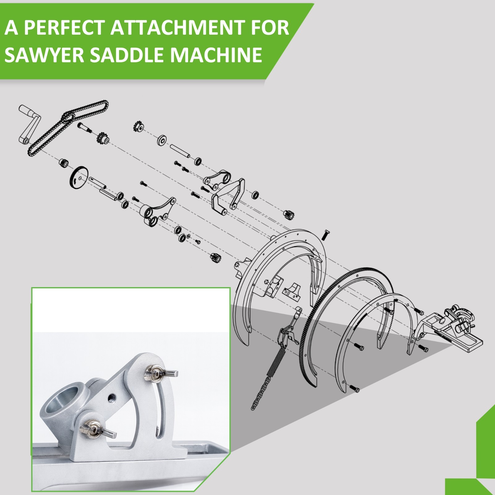 Staten Tools ALUMINUM Beveler Torch Holder Mathey Dearman 2SA-8SA