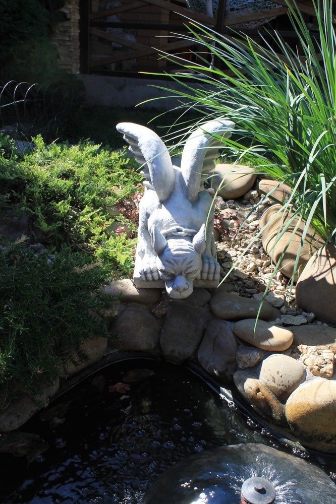 Polyurethane flexible mold with a plastic frame"Gorgul on a chain"