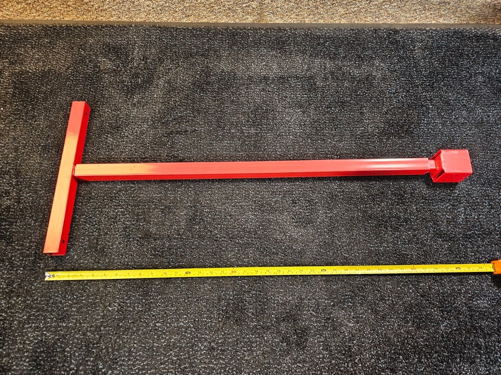 Kenyon 85491 Adjustable Operating Wrench 3'-5' Extendable Welded T-Handle Red
